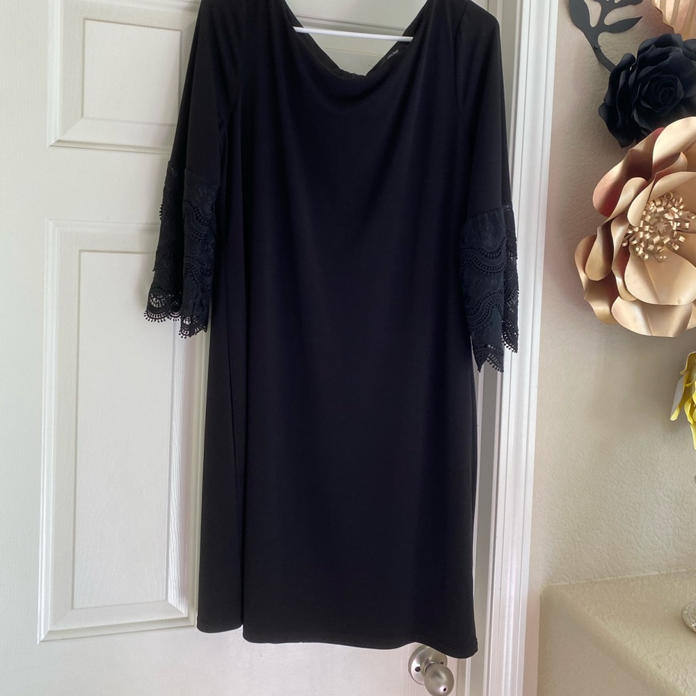 black dress